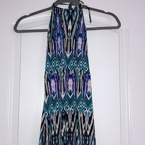 Used F21 Swim material Maxi Dress